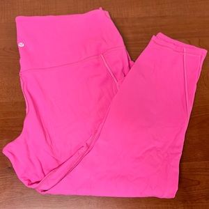 Lululemon Pink Leggings